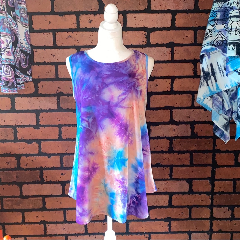 Tie dye tank top